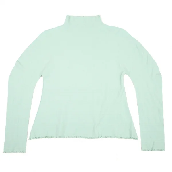イッセイミヤケISSEY MIYAKE A.POC カッティングフリンジカットソー ミント2 K-108222_002