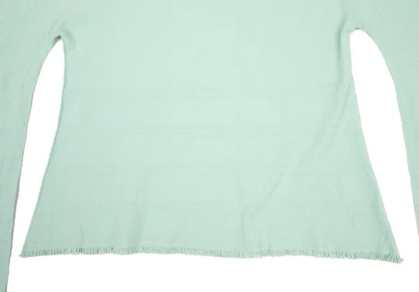 イッセイミヤケISSEY MIYAKE A.POC カッティングフリンジカットソー ミント2 K-108222_007