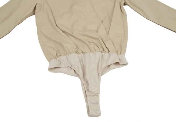 ダナキャランDKNY ショーツドッキングボタンレス比翼シャツ ベージュ2 K-108281_006