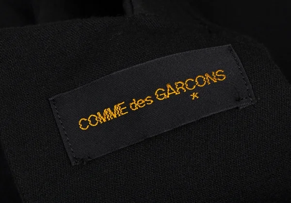 コムデギャルソンCOMME des GARCONS バックレースアップデザインベスト 黒F K-108287_011