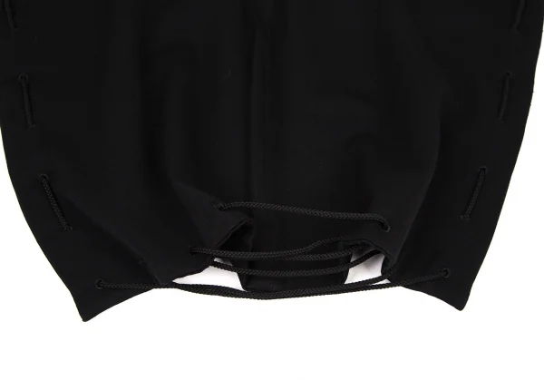コムデギャルソンCOMME des GARCONS バックレースアップデザインベスト 黒F K-108287_006