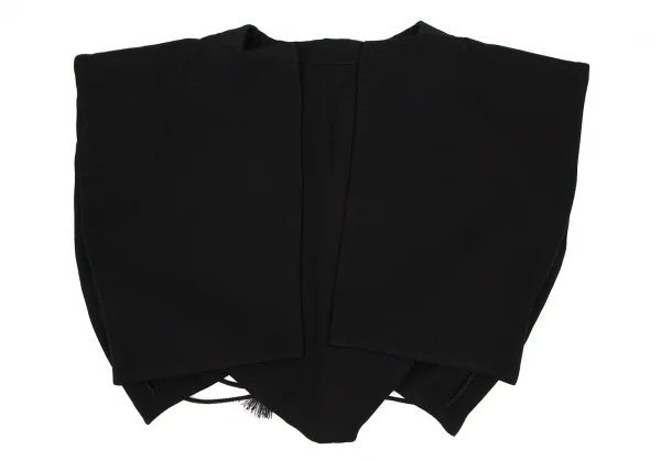 コムデギャルソンCOMME des GARCONS バックレースアップデザインベスト 黒F K-108287_008