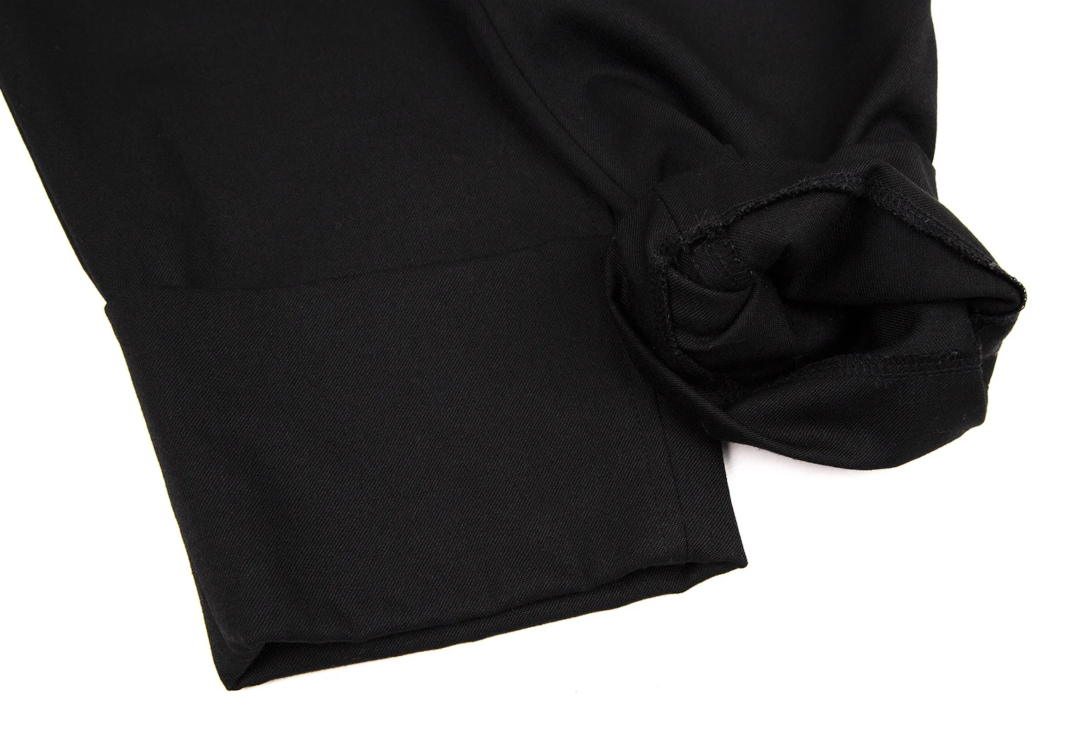 COMME des GARCONS クロップドパンツ　ドッキング　黒　XS COMME des GARCONS - 美品 コムデギャルソン クロップドパンツ