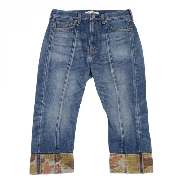JUNYA WATANABE COMME des GARCONS denim Camouflage Jeans Indigo S K-108327_001
