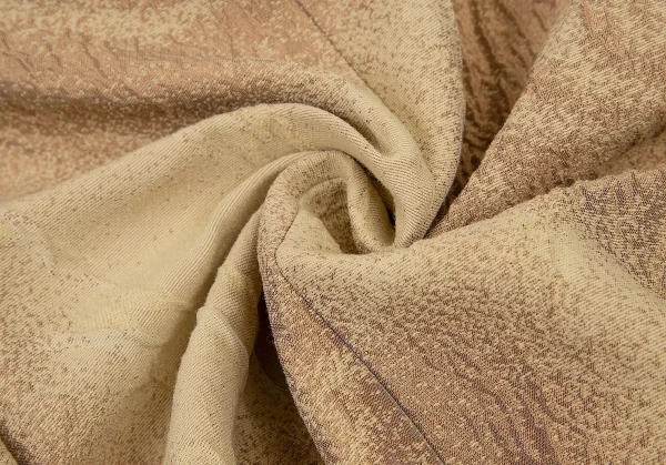 ランバンコレクションLANVIN collection ウール混ローズジャガード1Bジャケット ベージュ茶38 K-108340_012