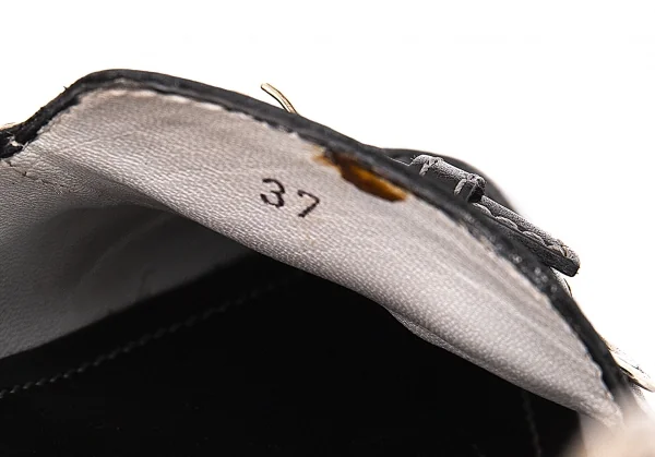 トッズTOD'S ベルトデザインレザーパンプス 黒37(24位) K-108359_011