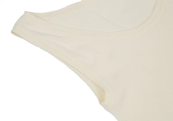 イッセイミヤケ ハートISSEY MIYAKE HaaT コットンサイドリブタンクトップ クリーム2 K-108361_004