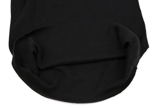イッセイミヤケ ハートISSEY MIYAKE HaaT コットンサイドポケットスクエアネックタンクトップ 黒2 K-108363_007