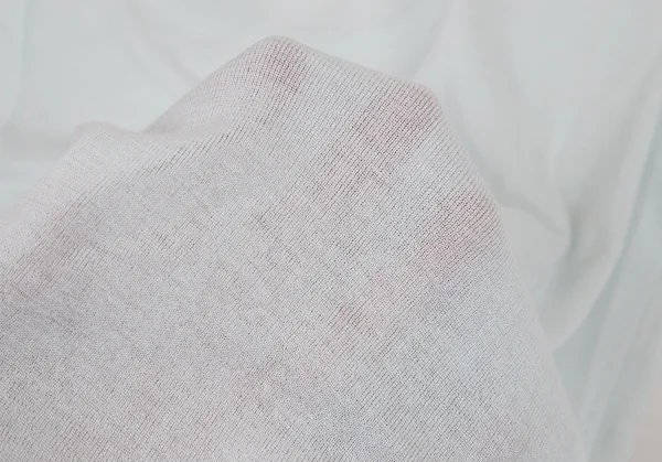 イッセイミヤケ ハートISSEY MIYAKE HaaT コットンサイドリブUネック五部袖Tシャツ 水色2 K-108368_011