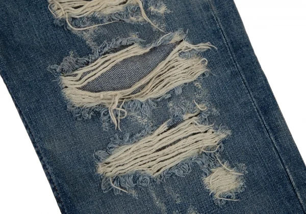 ジュンヤワタナベ コムデギャルソン デニムJUNYA WATANABE COMME des GARCONS denim ハードクラッシュデニムパンツ インディゴL K-108401_009