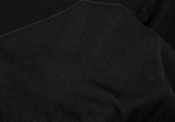 アツロウタヤマATSURO TAYAMA シルク混ペーストデザインニットカーディガン 黒36 K-108433_014