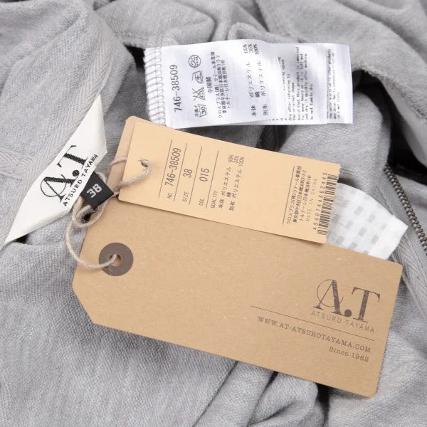 ATSURO TAYAMA Shirt Layered Zip Front Sweat Parka K-108435_014