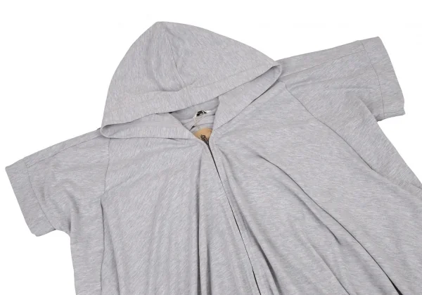 ATSURO TAYAMA Shirt Layered Zip Front Sweat Parka K-108435_003