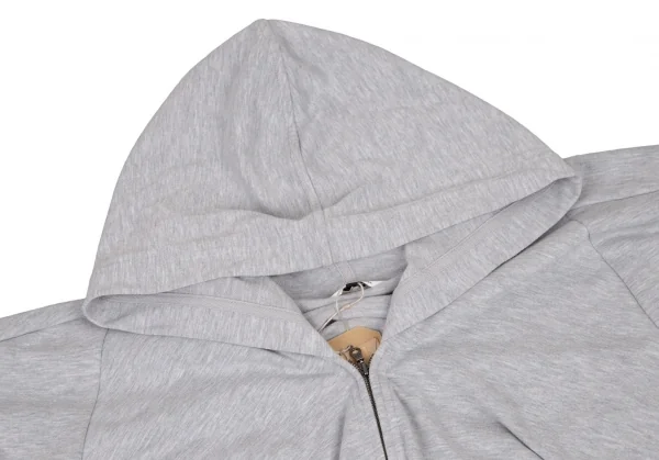 ATSURO TAYAMA Shirt Layered Zip Front Sweat Parka K-108435_004