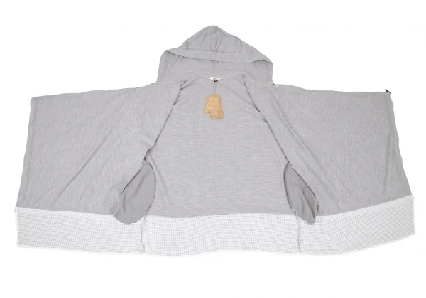 ATSURO TAYAMA Shirt Layered Zip Front Sweat Parka K-108435_008