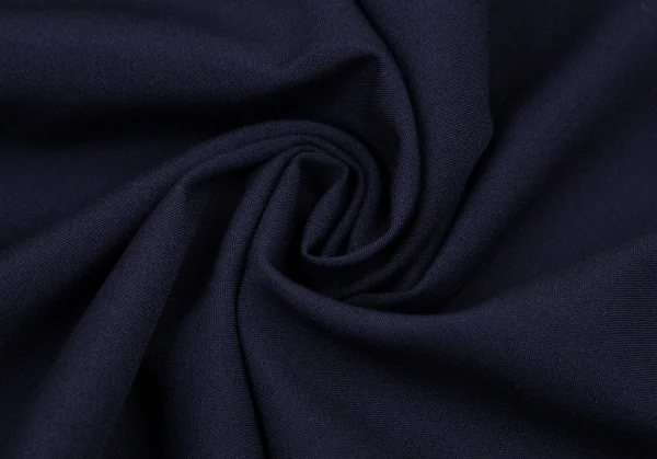 イッセイミヤケISSEY MIYAKEウールアシンメトリーデザインパンツ 紺M K-108437_010