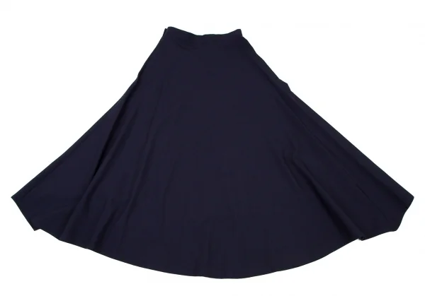 イッセイミヤケISSEY MIYAKEウールアシンメトリーデザインパンツ 紺M K-108437_009