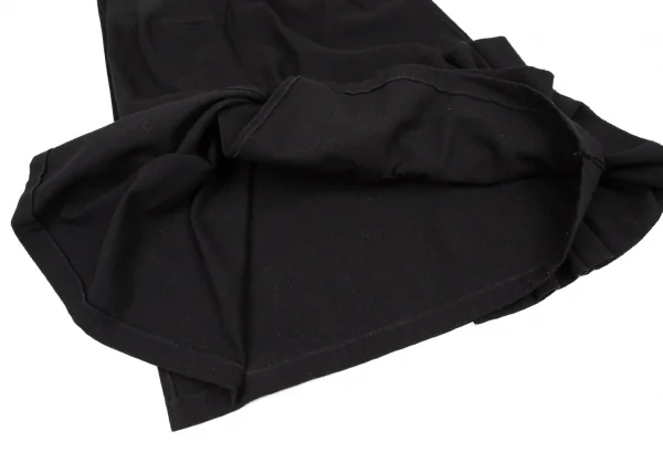 スナオクワハラsunao kuwahara I.S. ウールギャザーペーストデザインスカート 黒M K-108439_008