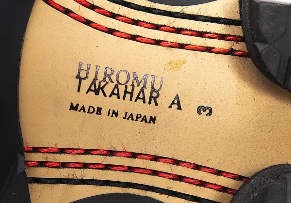 ヨウジヤマモト ファム×ヒロムタカハラYohji Yamamoto FEMME×HIROMU TAKAHARA スウェード切替レザーブーツ 黒3(24位) K-108449_006