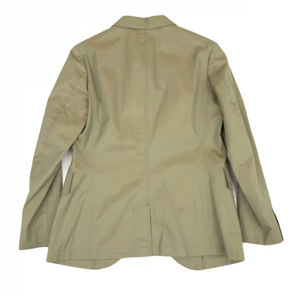 ジュンヤワタナベ コムデギャルソンJUNYA WATANABE COMME des GARCONSコットンピークドラペル4Bジャケット 玉虫カーキM K-108479_011