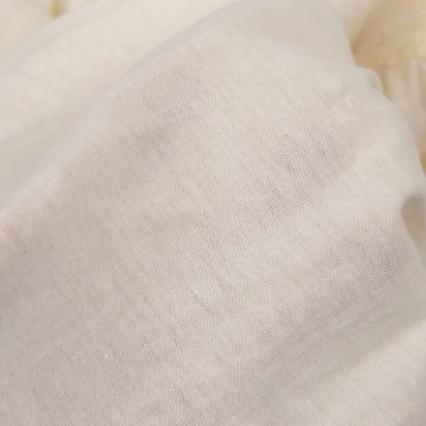 トリココムデギャルソンtricot COMME des GARCONS コットンフェルト刺繍バックボタン留めカットソー 生成りM位 K-108485_013