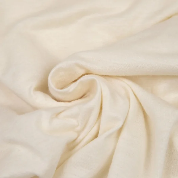 トリココムデギャルソンtricot COMME des GARCONS コットンフェルト刺繍バックボタン留めカットソー 生成りM位 K-108485_014