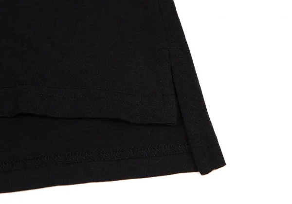 ヴィヴィアンウエストウッド レッドレーベルVivienne Westwood Red Label コットンレーヨンオーブ花柄プリントTシャツ 黒紫1 K-108492_007