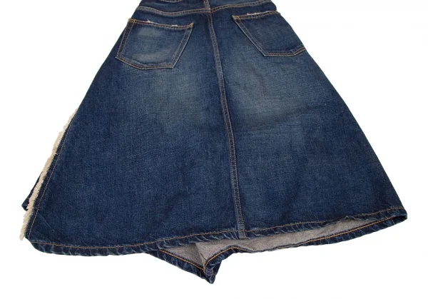 ジュンヤワタナベ コムデギャルソンJUNYA WATANABE COMME des GARCONSdenim 解体再構築デニムスカート インディゴM K-108502_013