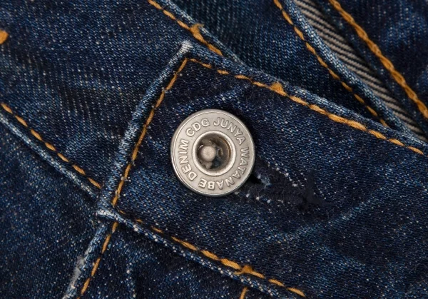 ジュンヤワタナベ コムデギャルソンJUNYA WATANABE COMME des GARCONSdenim 解体再構築デニムスカート インディゴM K-108502_004