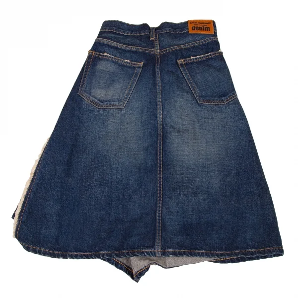 ジュンヤワタナベ コムデギャルソンJUNYA WATANABE COMME des GARCONSdenim 解体再構築デニムスカート インディゴM K-108502_009