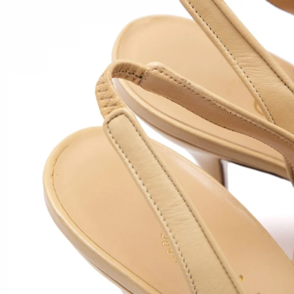 シャネルCHANEL ポインテッドトゥヒールパンプス ベージュ37(23位) K-108511_009