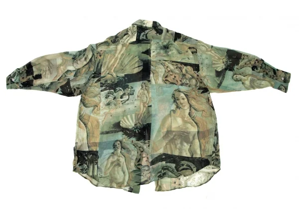 ドルチェ&ガッバーナDOLCE&GABBANA ポリヴィーナス誕生プリントシャツ 緑他40 K-108518_011