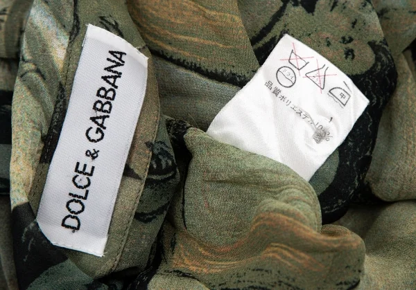 ドルチェ&ガッバーナDOLCE&GABBANA ポリヴィーナス誕生プリントシャツ 緑他40 K-108518_016