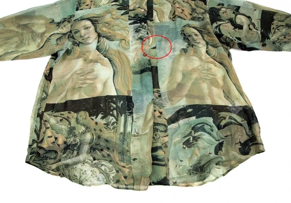 ドルチェ&ガッバーナDOLCE&GABBANA ポリヴィーナス誕生プリントシャツ 緑他40 K-108518_008