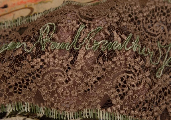 ジャンポールゴルチエ マイユJean Paul GAULTIER AILLE レース切替グラフィティプリントパワーネットトップス マルチM K-108527_016