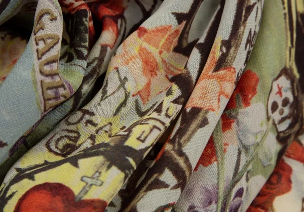 ジャンポールゴルチエ ファムJean Paul GAULTIER FEMME ローズグラフィックプリントチュニックブラウス マルチ40 K-108533_018