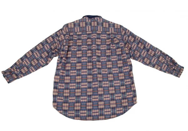 Papas Cotton Wool Flannel Long Sleeve Shirt K-108556_011