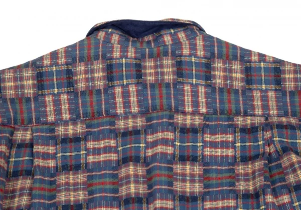Papas Cotton Wool Flannel Long Sleeve Shirt K-108556_012