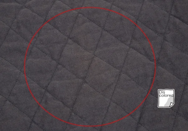 パパスPapas コットンワッペン裏キルティング中綿ブロックチェックシャツジャケット 青白ワインL K-108559_012