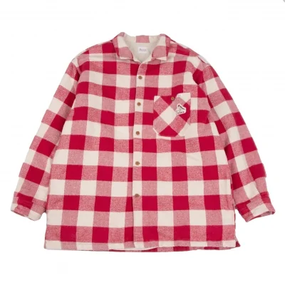 Papas Padding Check Flannel Cotton Jacket