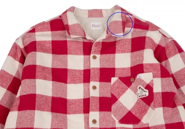 Papas Padding Check Flannel Cotton Jacket K-108560_002