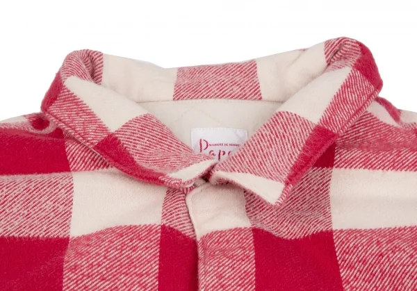 Papas Padding Check Flannel Cotton Jacket K-108560_004