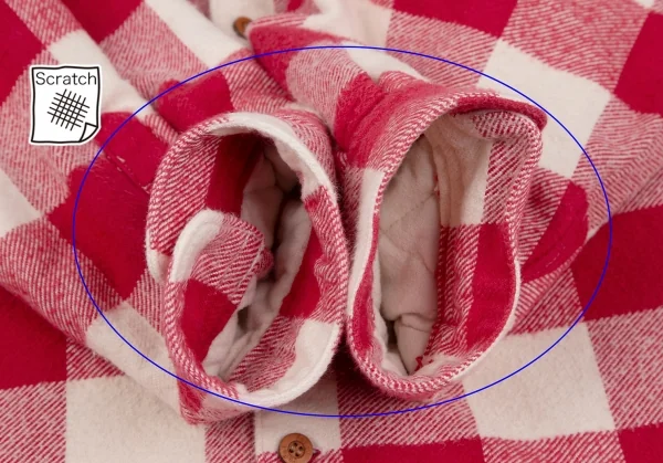 Papas Padding Check Flannel Cotton Jacket K-108560_008