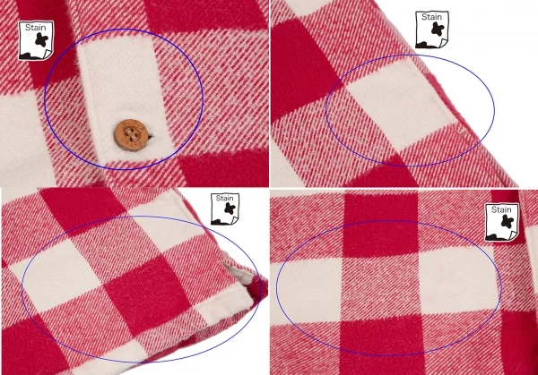 Papas Padding Check Flannel Cotton Jacket K-108560_011