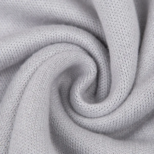 プリーツプリーズPLEATS PLEASE コットンカシミヤニットワンピース グレー3 K-108626_013