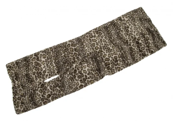 コムデギャルソンCOMME des GARCONS レオパードフェイクファーティペット ベージュ K-108680_003