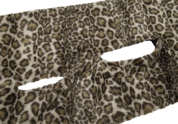 コムデギャルソンCOMME des GARCONS レオパードフェイクファーティペット ベージュ K-108680_004