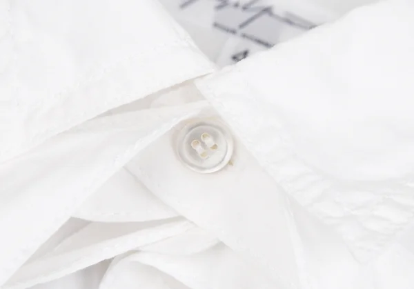 ヨウジヤマモト プールオムYohji Yamamoto POUR HOMME フロントカーブ切替ボウタイ比翼シャツ 白4 K-108683_003