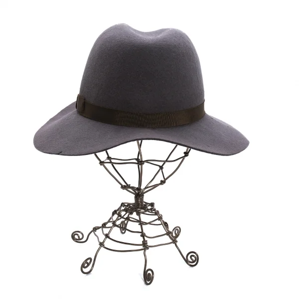 ワイズY's ウールリボンフェルトハット ブルーグレー K-108686_005