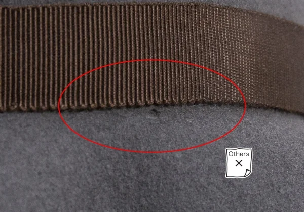 ワイズY's ウールリボンフェルトハット ブルーグレー K-108686_009